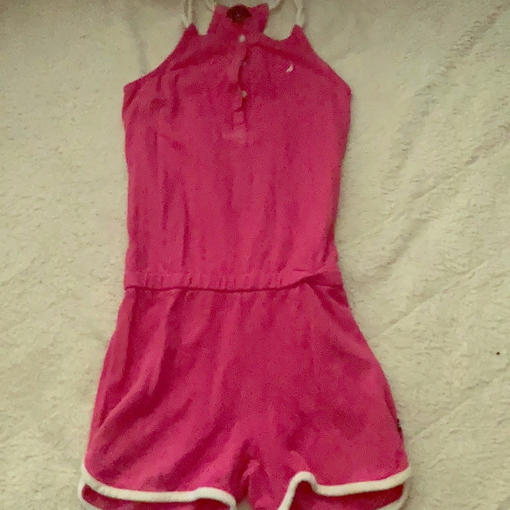 A beautiful pink Nautica romper
